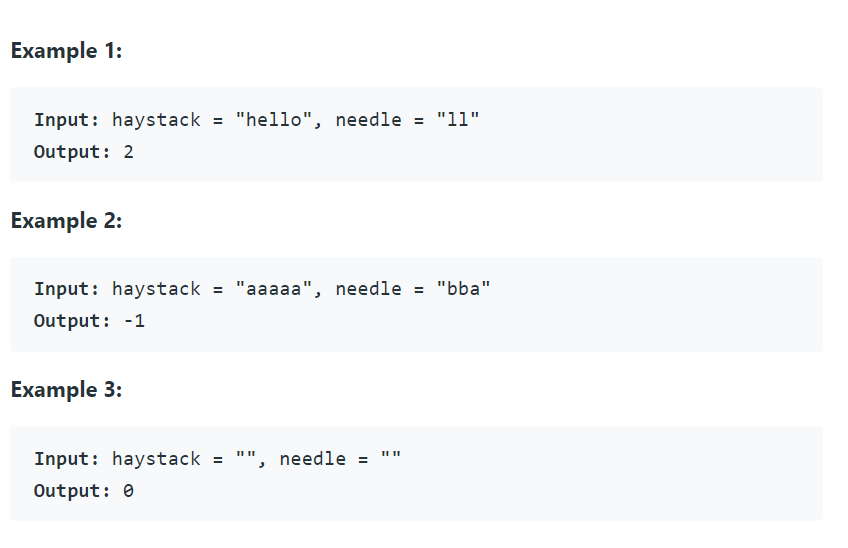 28. Implement strStr()