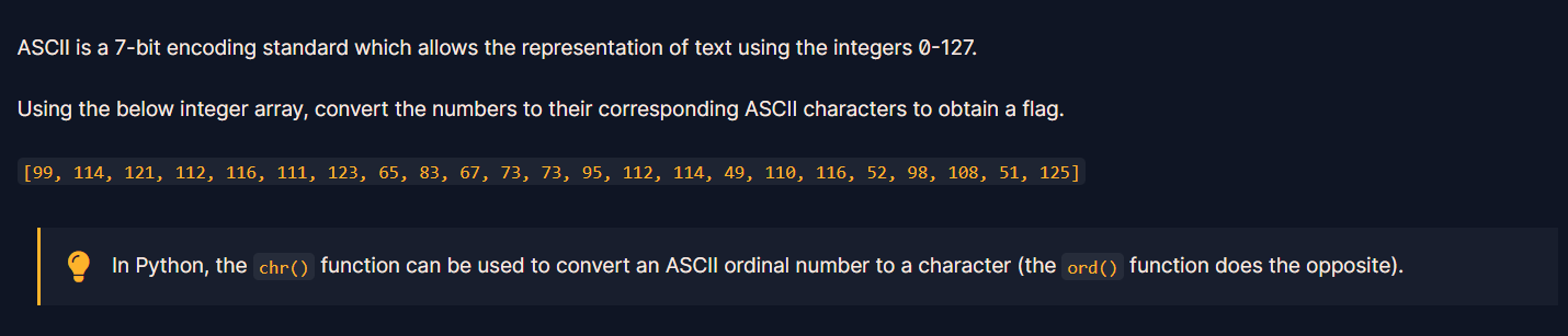 ASCII