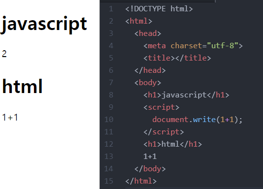 생활코딩 javascript 3~4강 script와 event