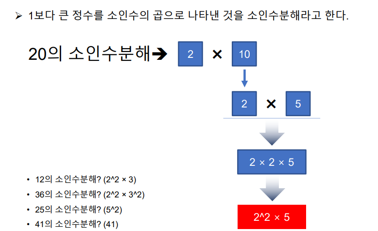 [Zerobase][기초수학] 약수, 소수, 최대공약수/최소공배수