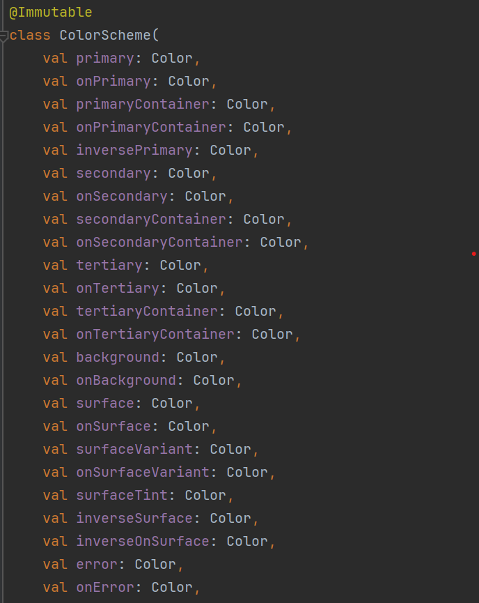 [Android] Compose Color Setting