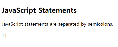 [JavaScript] TIL 10(211206)ㅣStatements