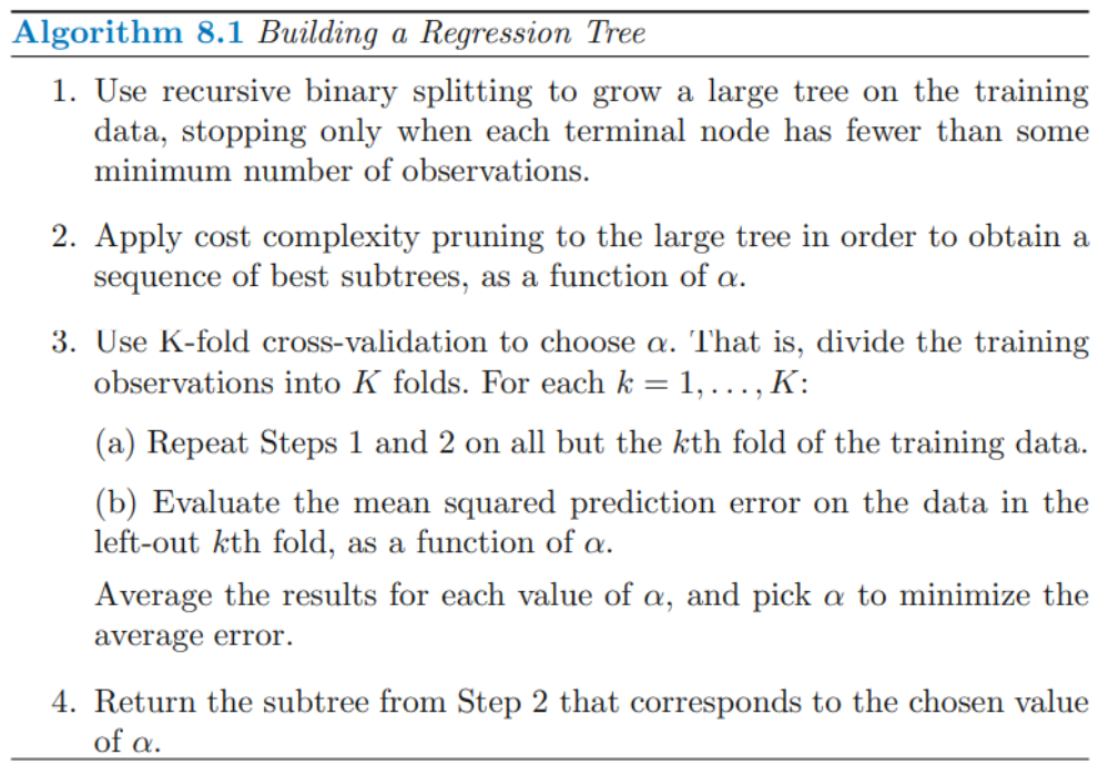 Chap8 Tree-Based Methods