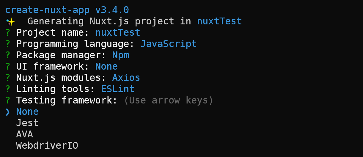 NuxtJS 시작하기