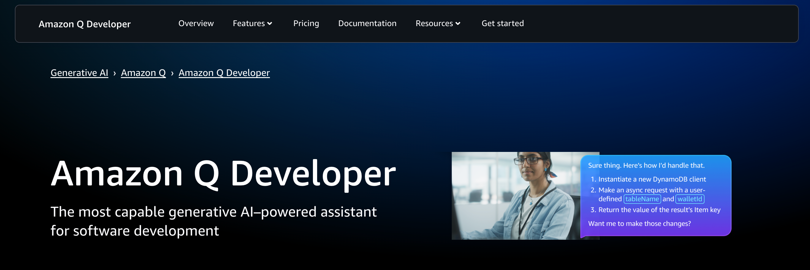 Amazon CodeWhisperer