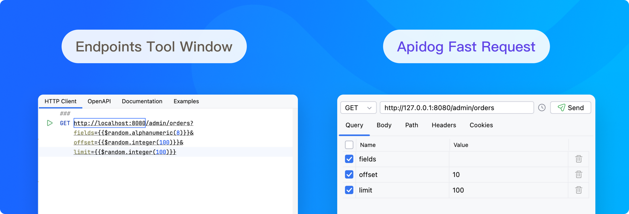 Apidog Fast Request