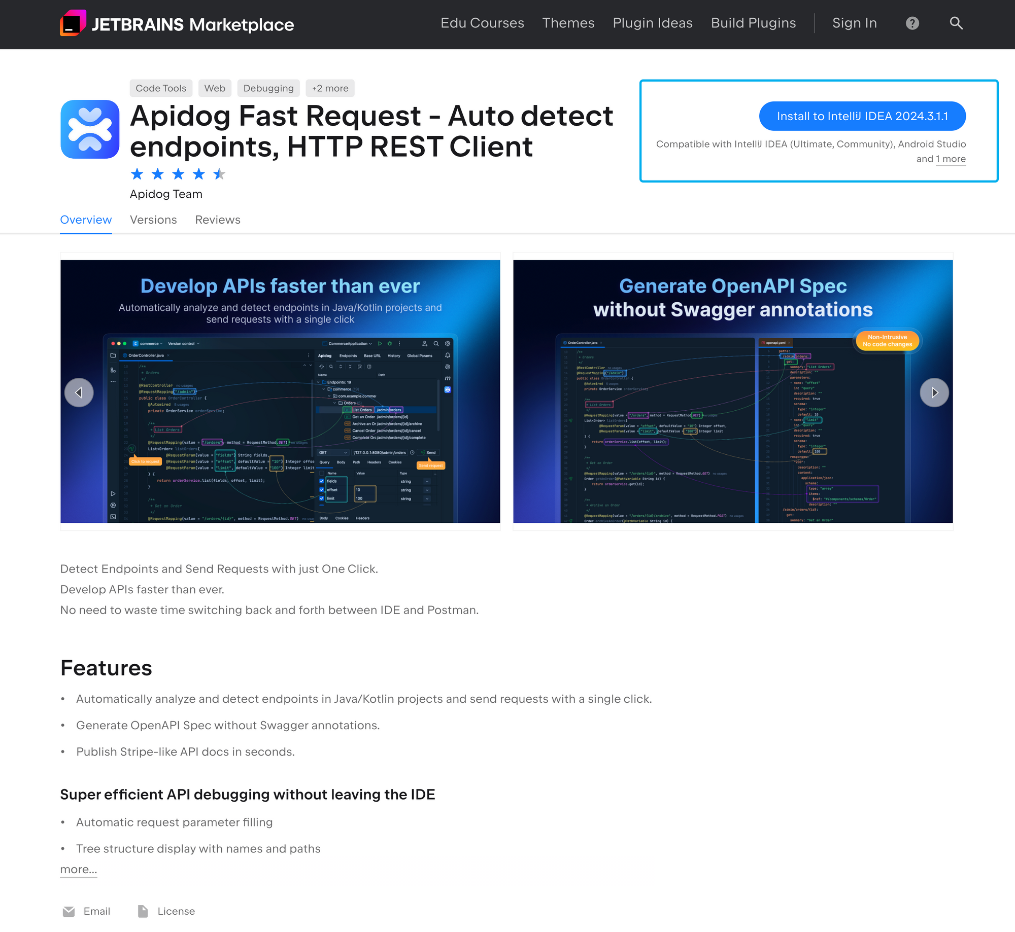 Apidog Fast Request