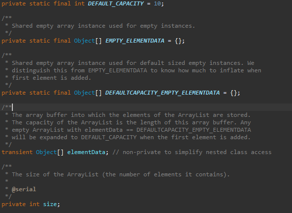 ArrayList 살펴보기