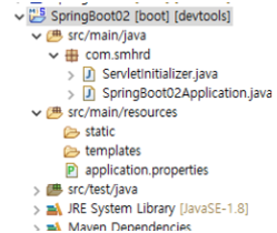 Spring Boot # 06 프로젝트 만들기 - jsp / JPA