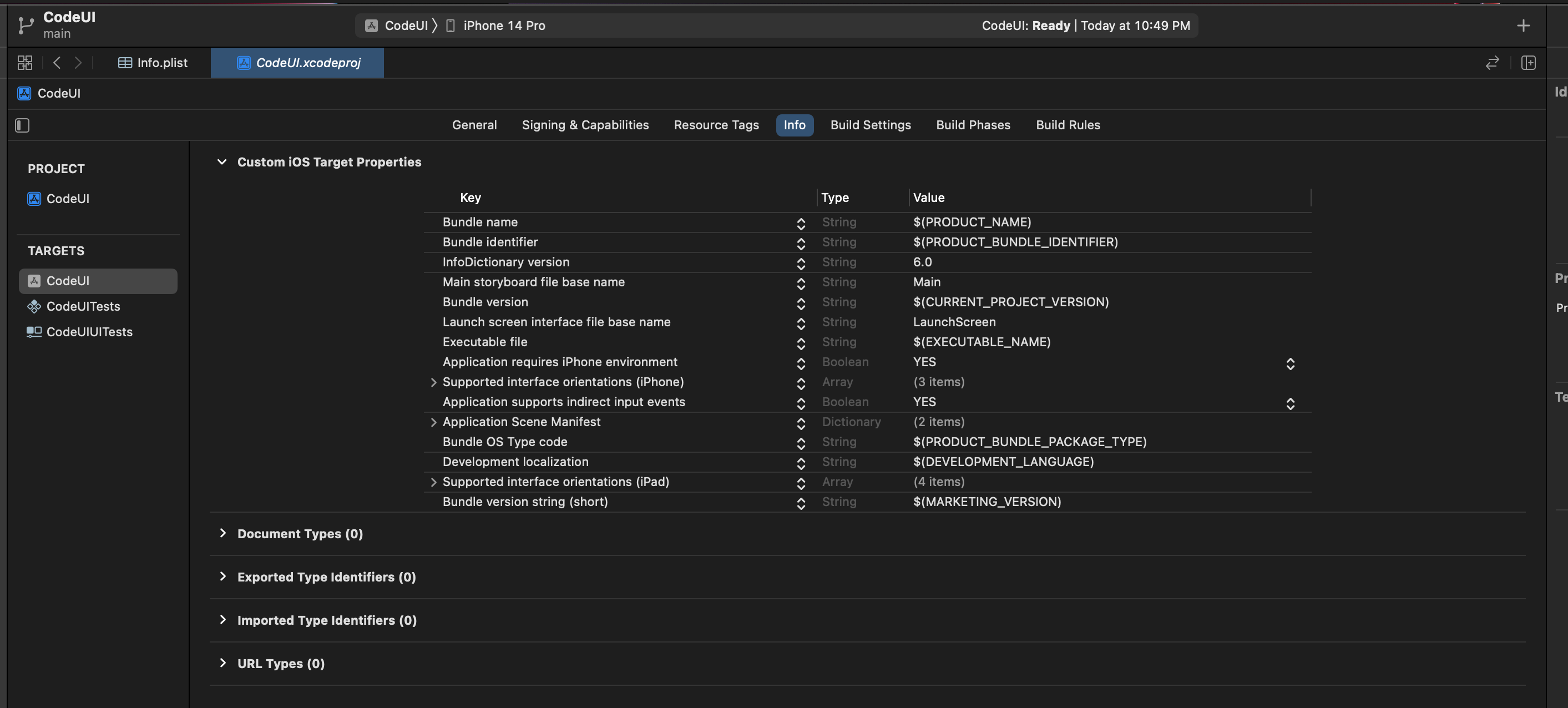 Code Base Ui Code Base UI 사전 작업