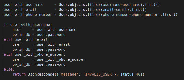 TIL DAY 18 || Django Authentication using Bcrypt