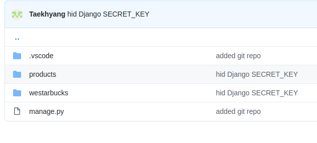 TIL DAY 11 || Igonoring Django Secret Key With .gitignore