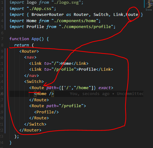 reactJS - Router