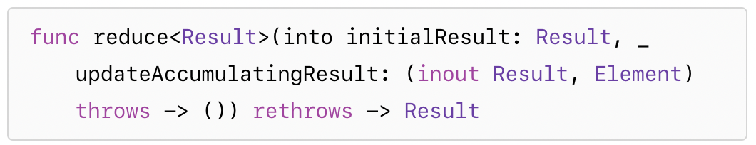reduce(::) vs reduce(into::)