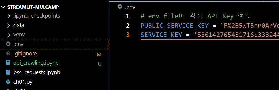 .env로 GitHub에 API Key 숨기는 방법