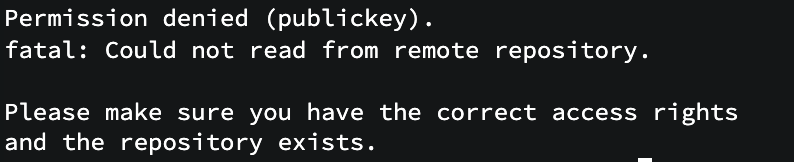 git push 시 Permission denied (publickey). 해결 방법!