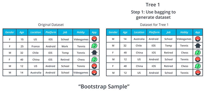 Random Data Directory Tree Random Forests