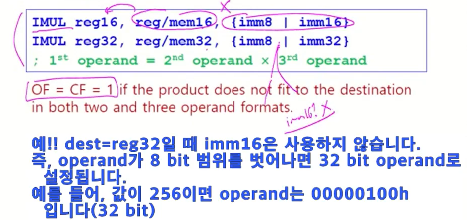 Single Operand 어셈블리 프로그래밍 11(11-01,11-02)