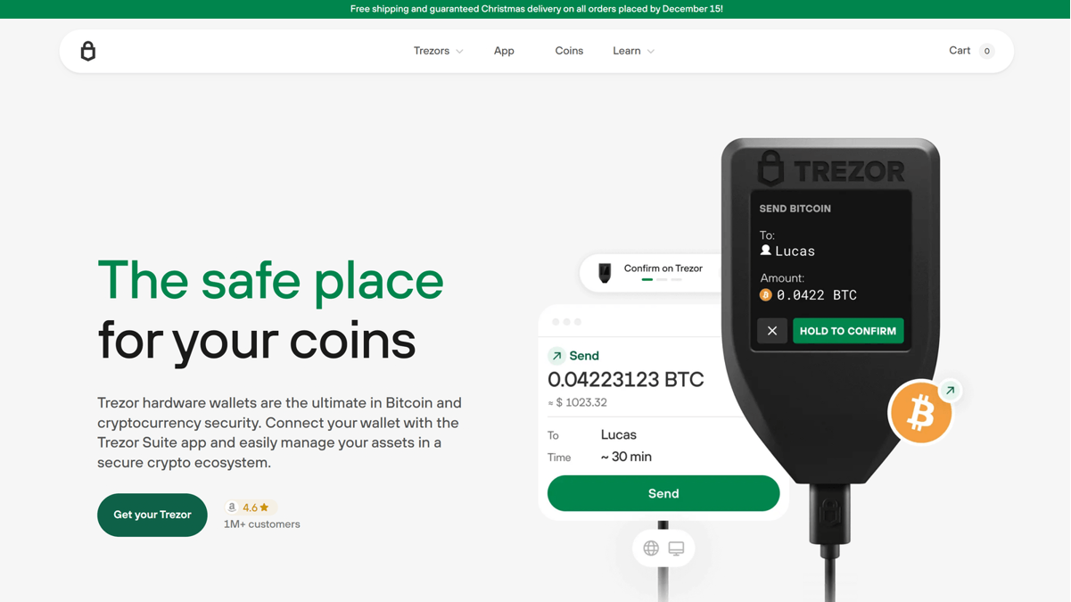 Trezor.io/start® - The #1 Most Hardware Crypto Wallet