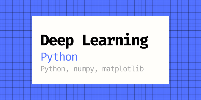 [ML - Deep Learning] 01. Python