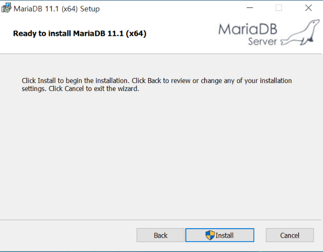 MariaDB_setup