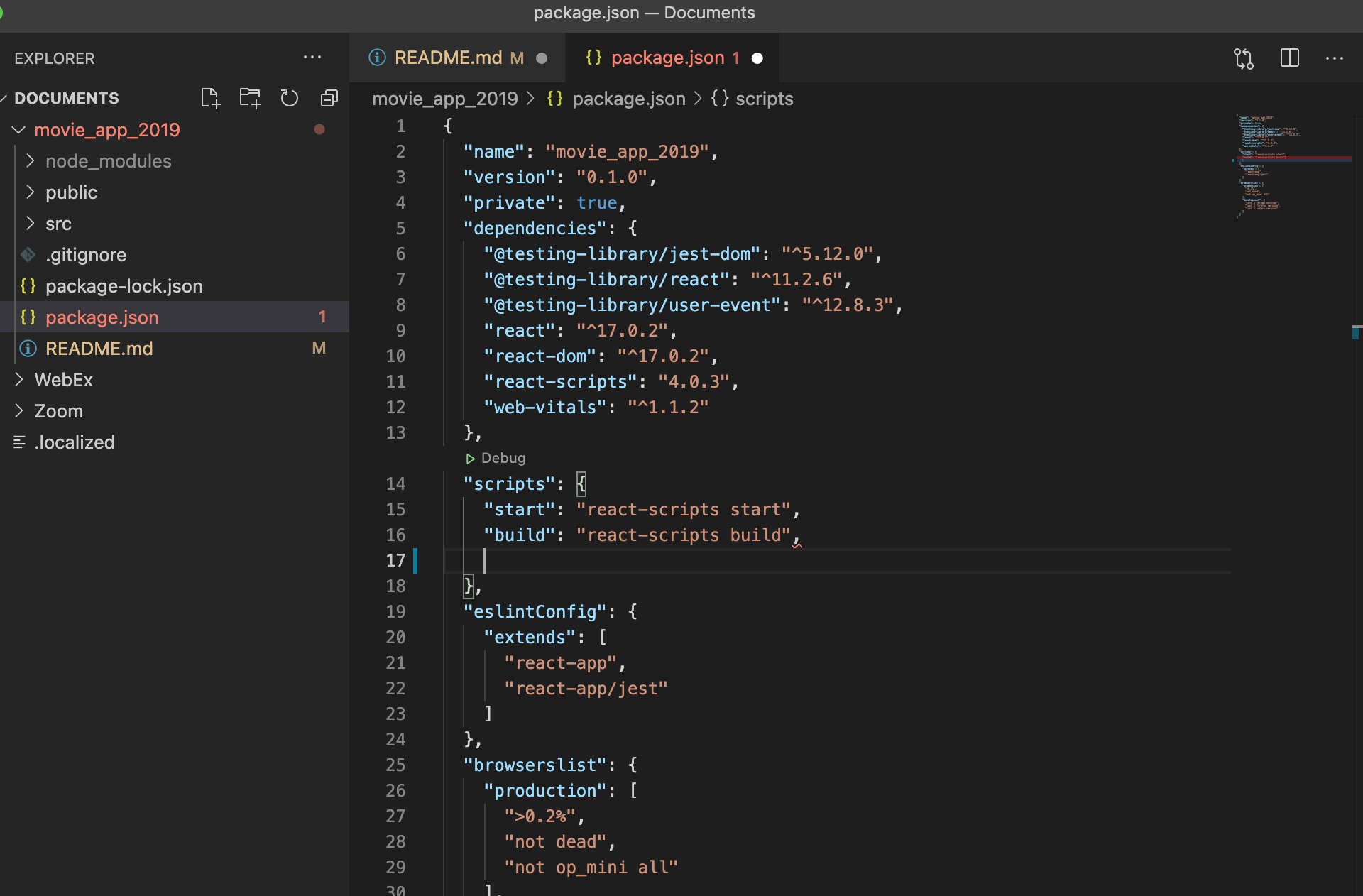 NomadCoder :: React JS 로 영화 만들기 (2) Setting -1