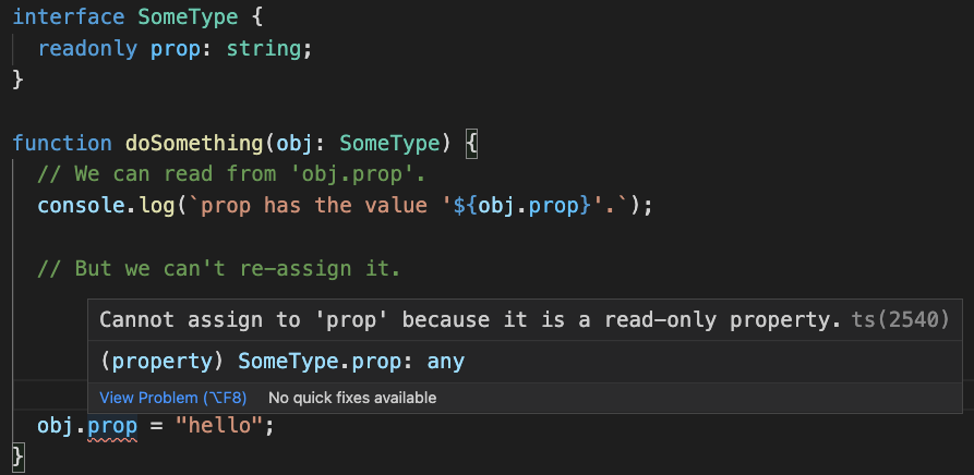 Object Types