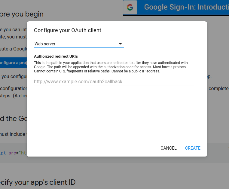 Project2 - Google Social Login