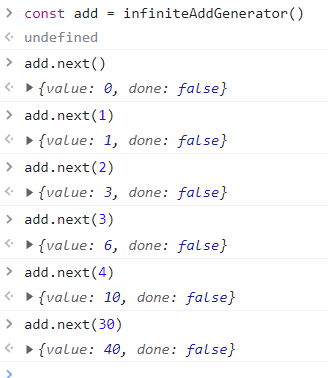 javascript generator function example 3