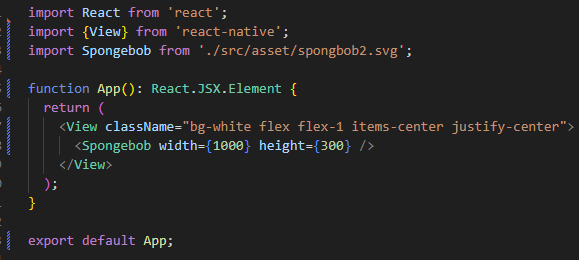 react native svg 이미지 비율 관련 트러블 슈팅