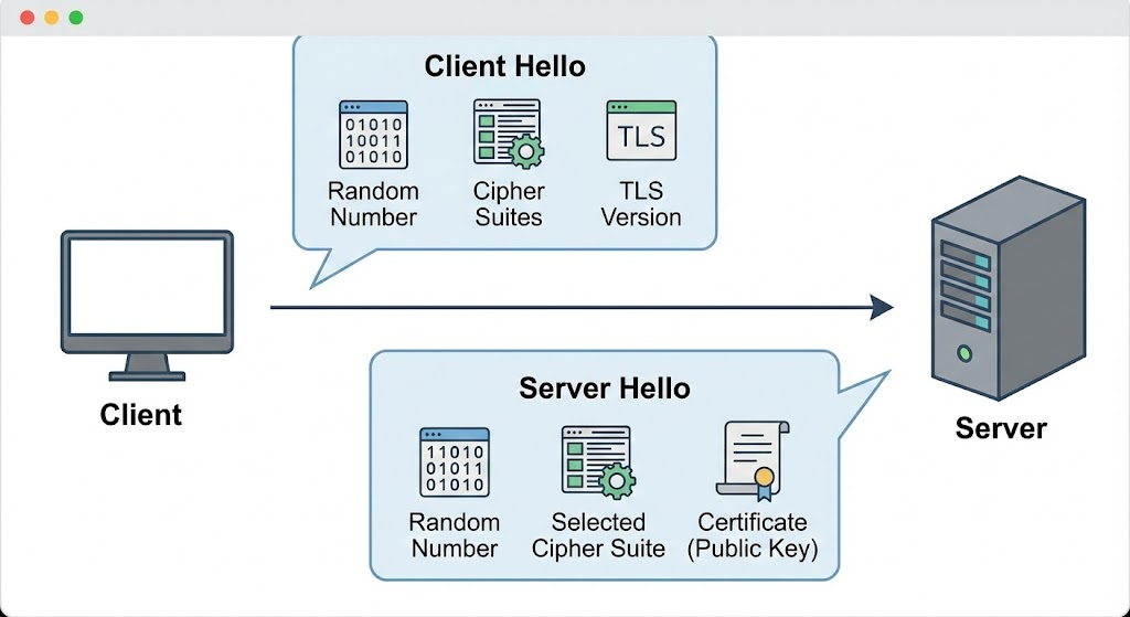HTTP에서 HTTPS로 넘어가는 과정: SSL/TLS Handshake 완벽 이해하기