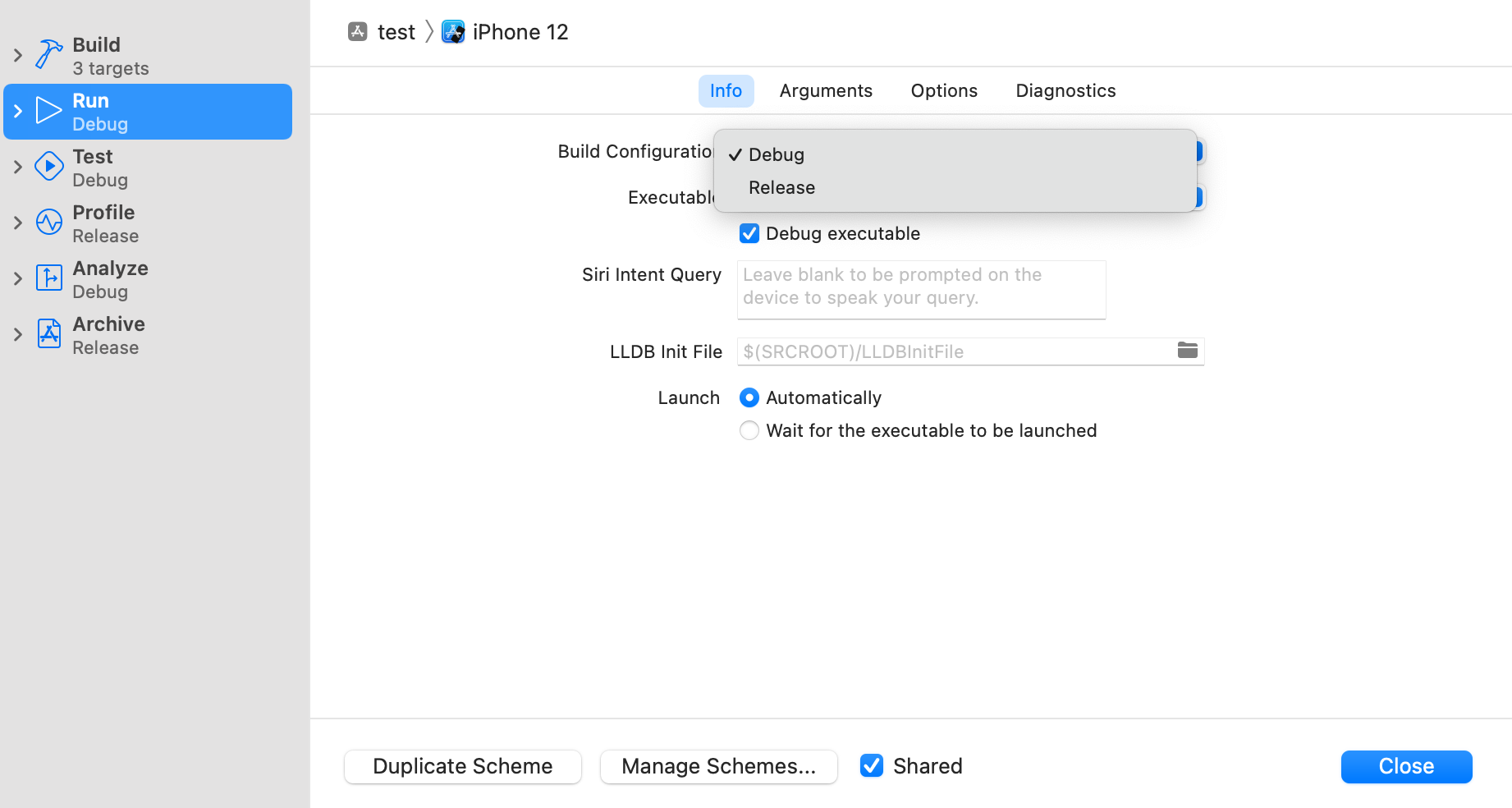Build Configurations