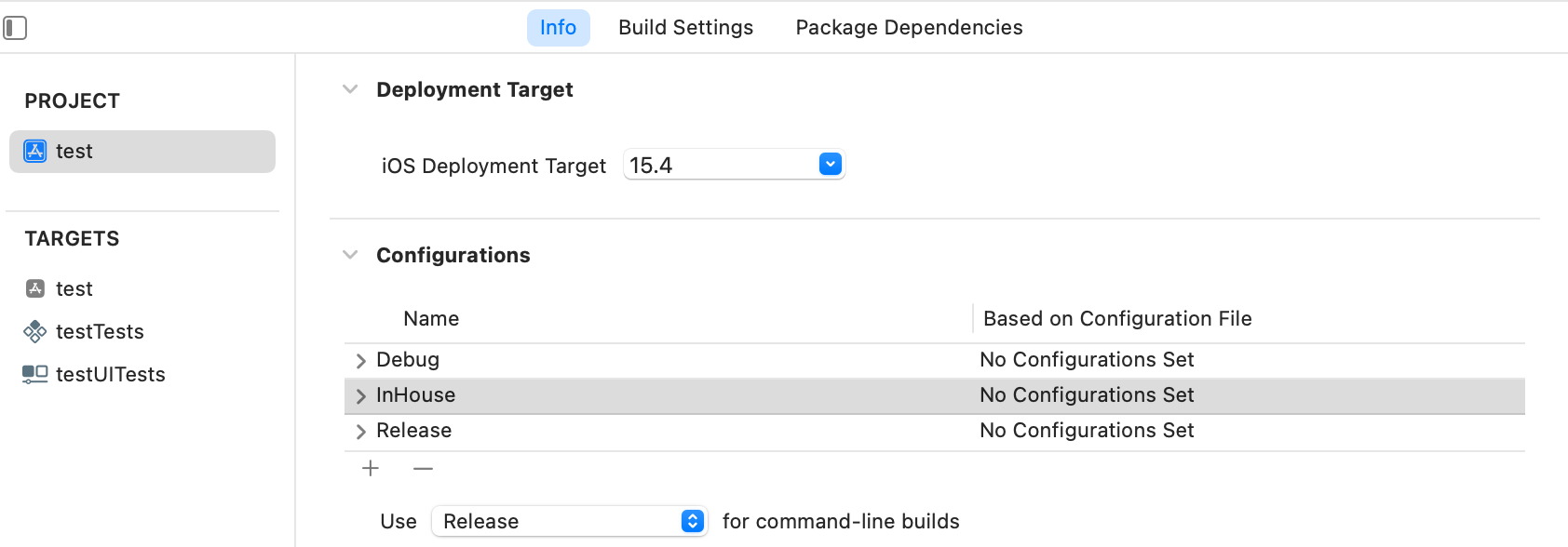 Build Configurations