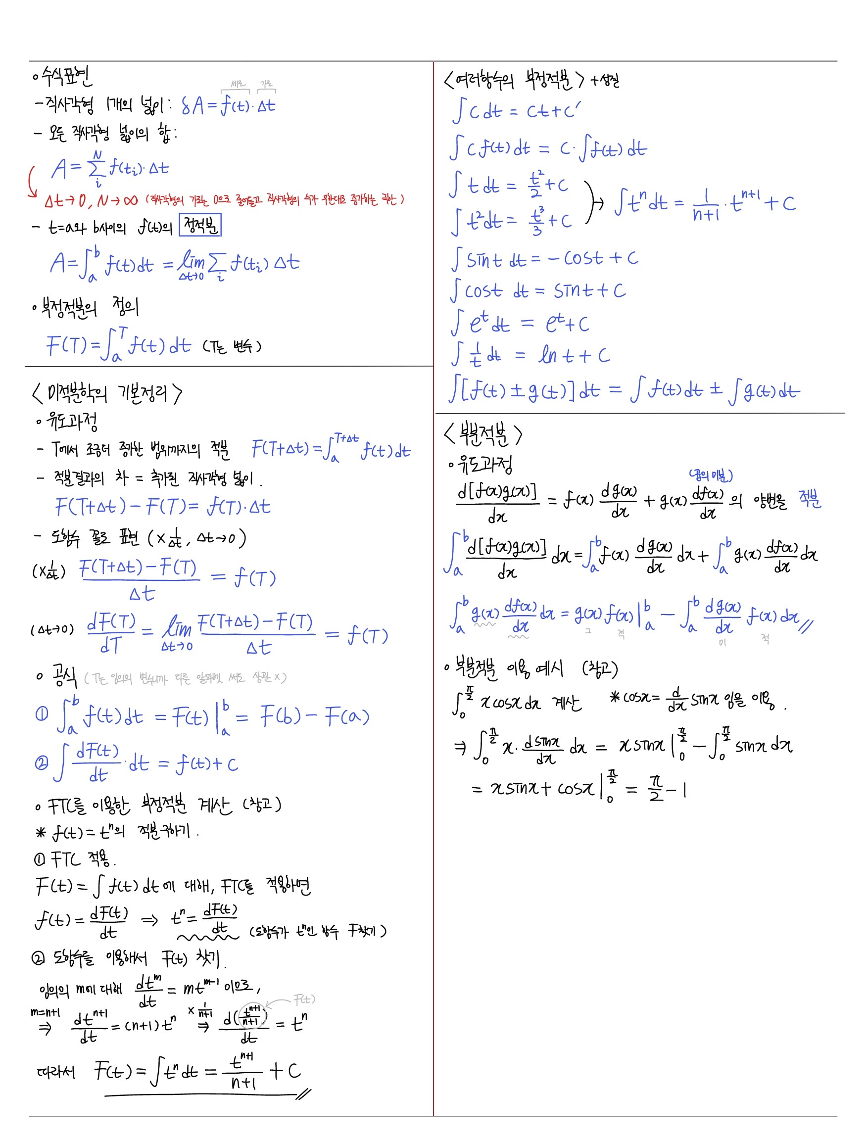 적분공식