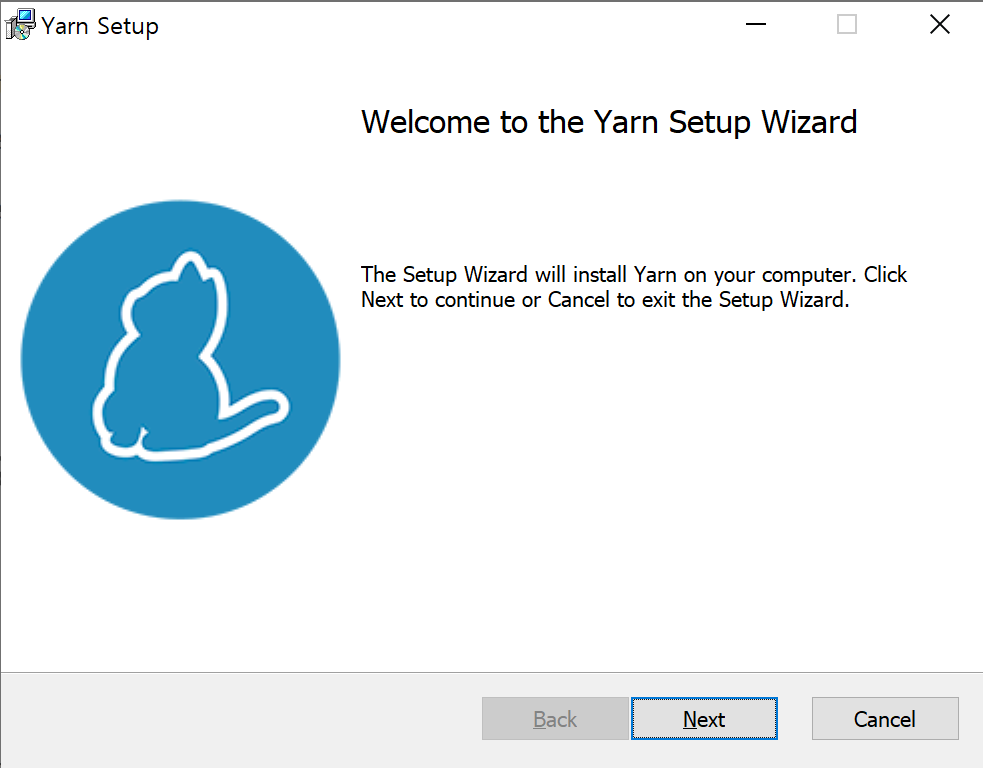 node.js, vscode, yarn 설치