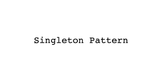 Singleton Pattern (with java)