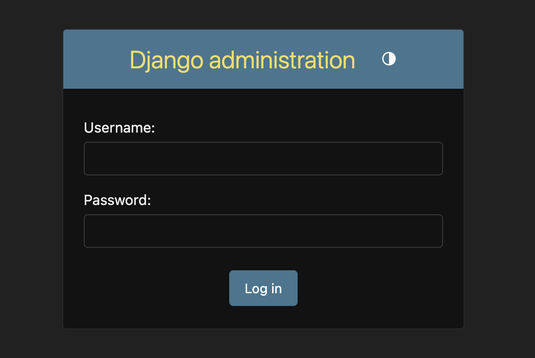 django admin 1