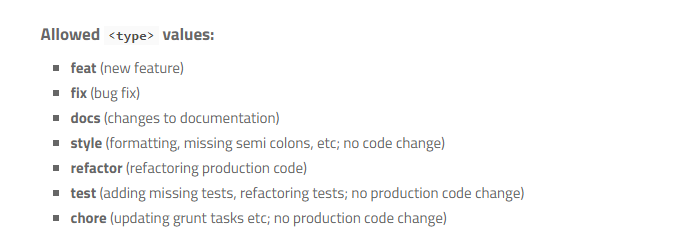 [Git] Commit Message Rules