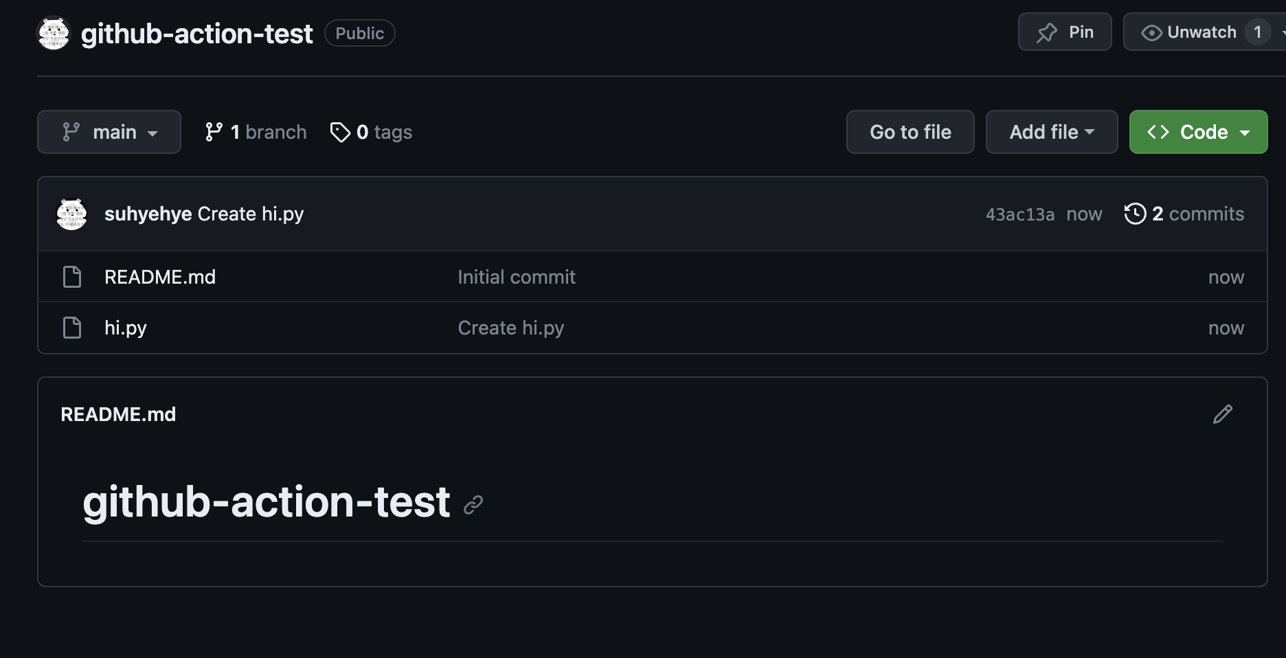 Github Actions을 사용한 CI/CD 구축