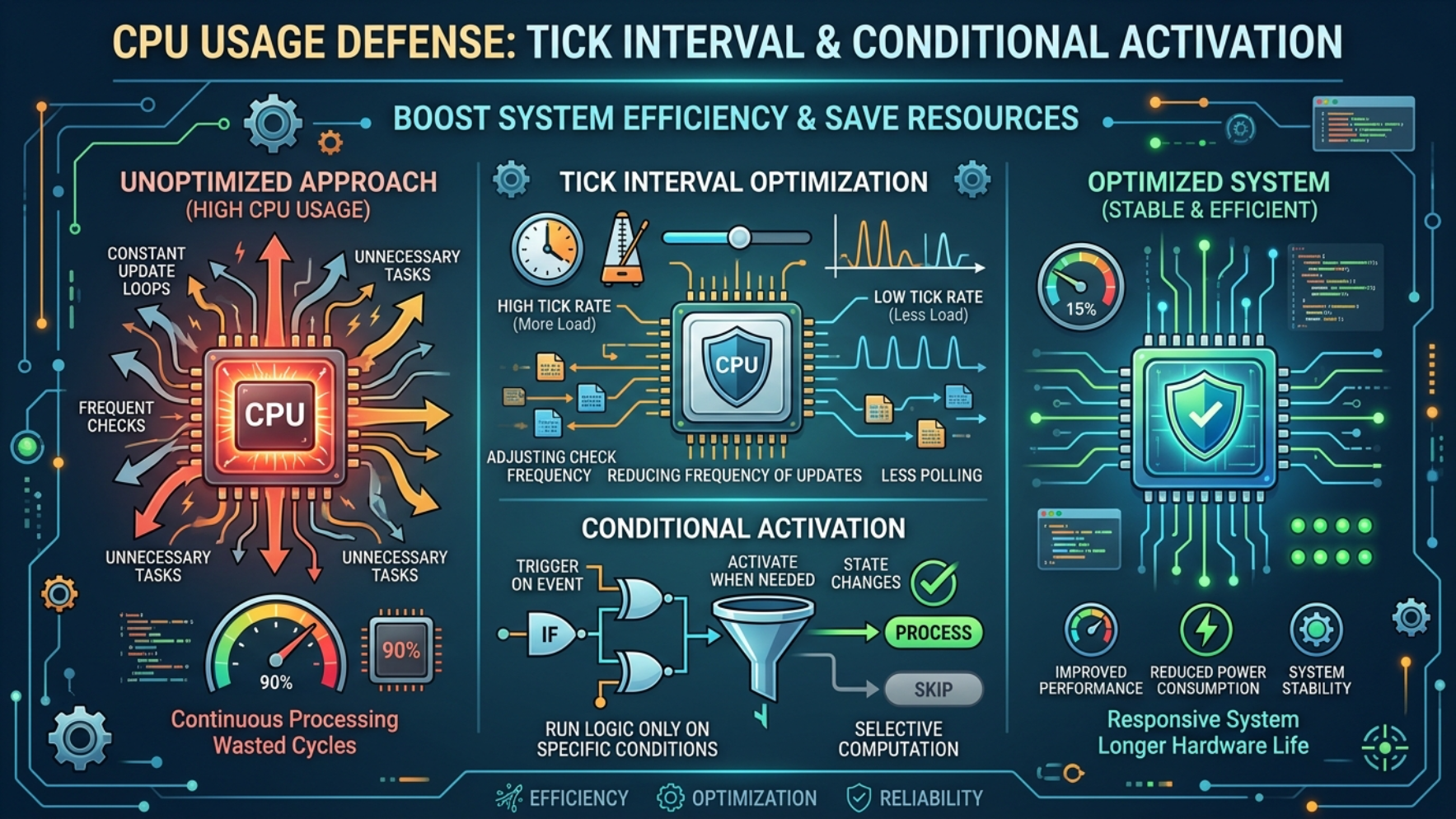 [UE 5.7] Tick Interval과 조건부 활성화를 통한 CPU 점유율 방어