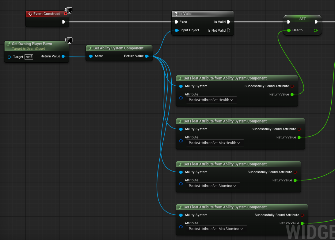 Unreal Engine's Gameplay Ability Sysyem - Part 4: UI/Widgets