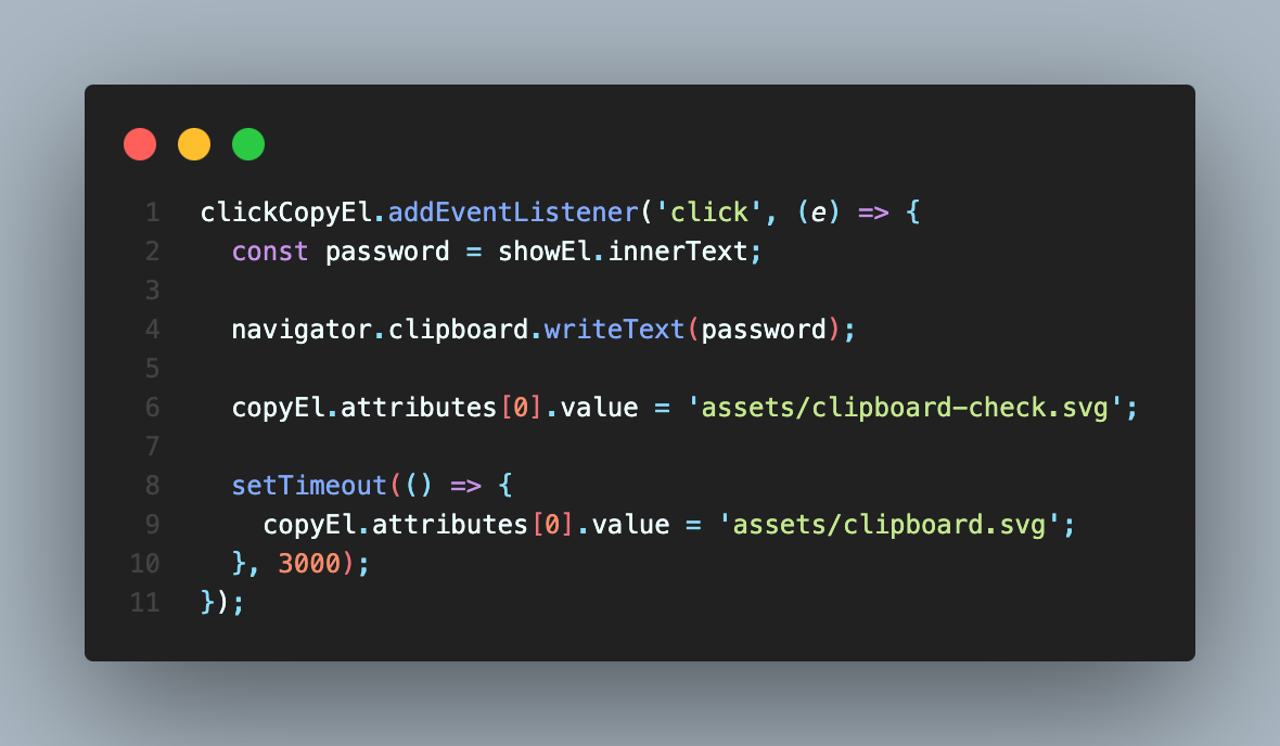 navigator.clipboard.writeText() 보안 이슈