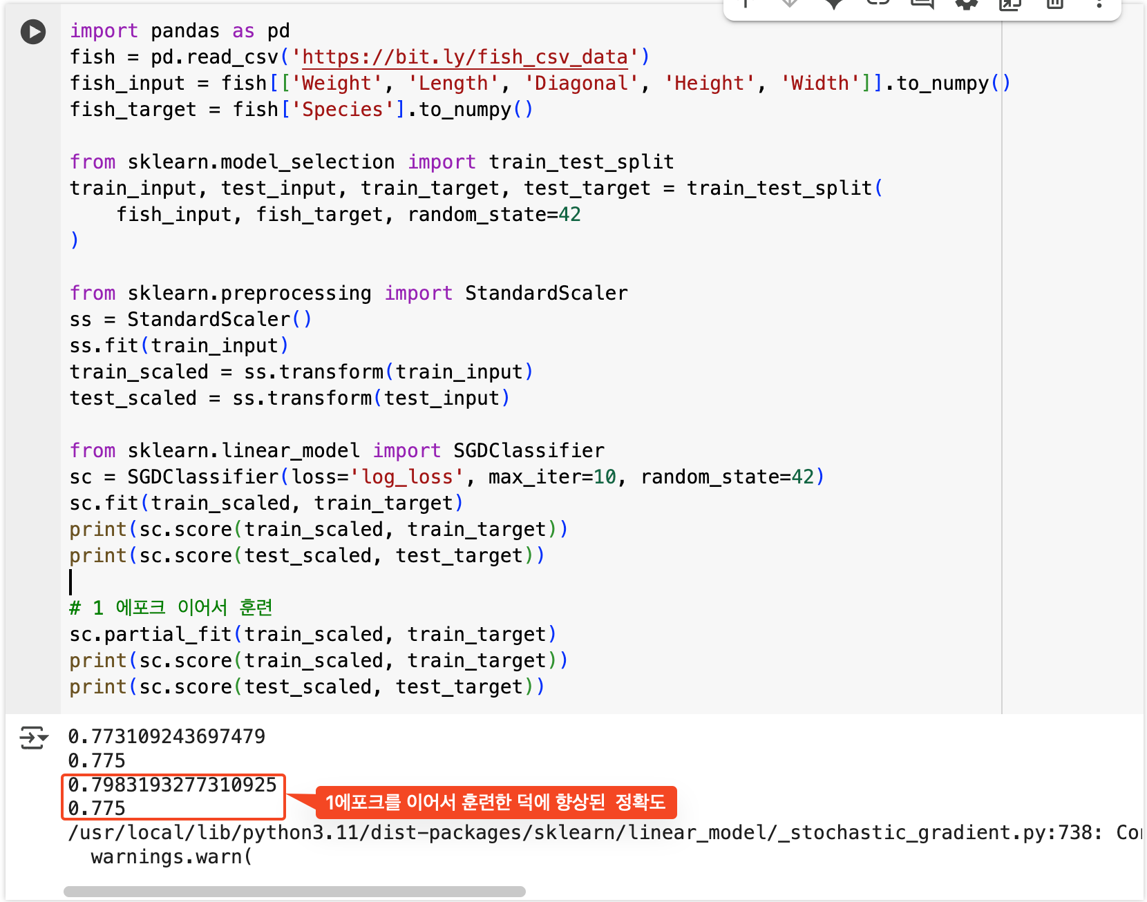 sgdclassifier