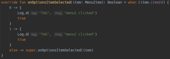 08 onOptionsItemSelected