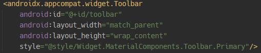 02 Toolbar XML 등록