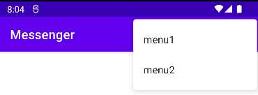 07-2onCreateOptionsMenu 화면