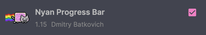 Nyan Progress Bar