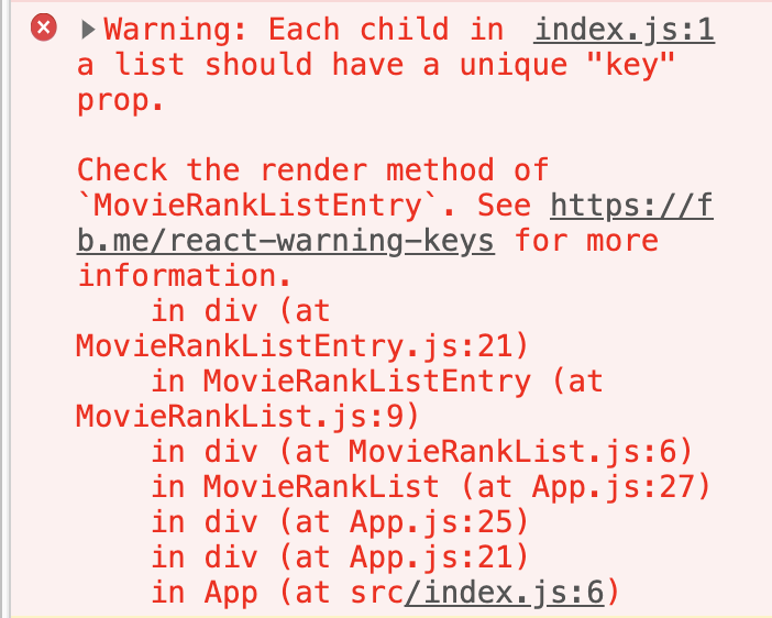 TIL 18 React - key