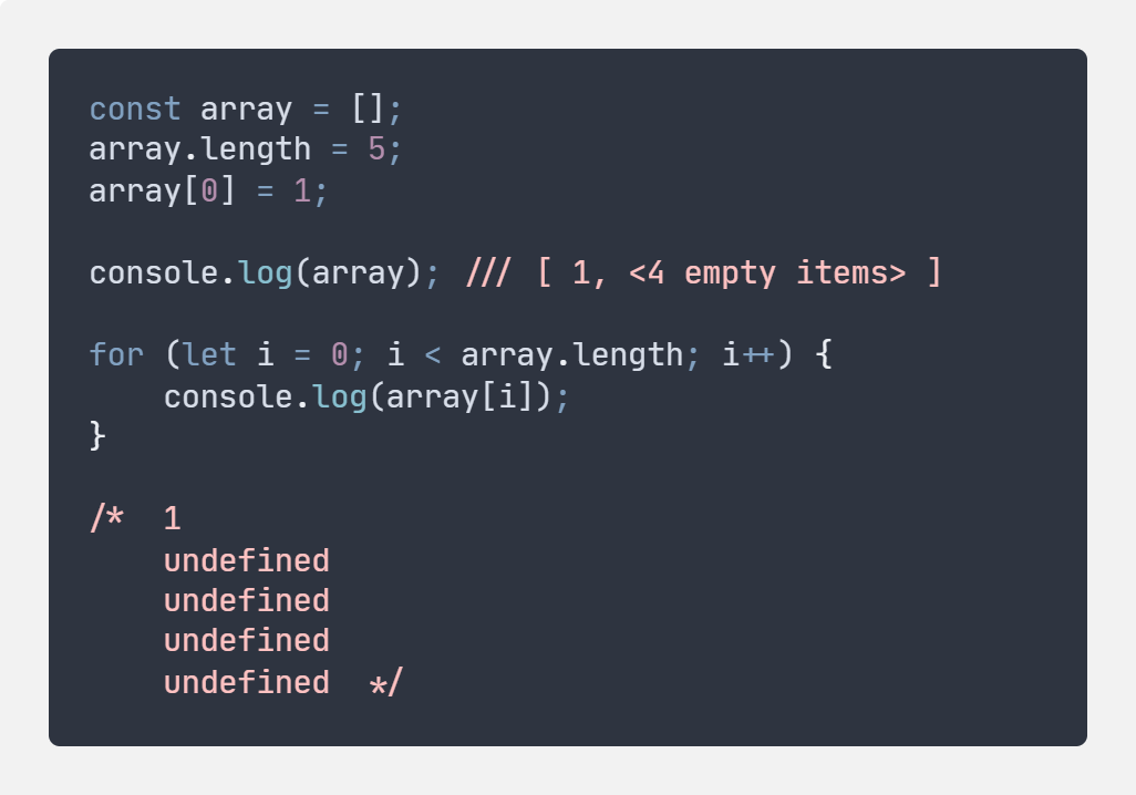 [JS] for, for...in, for...of, forEach()