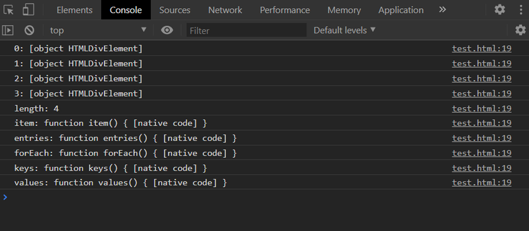[JS] for, for...in, for...of, forEach()